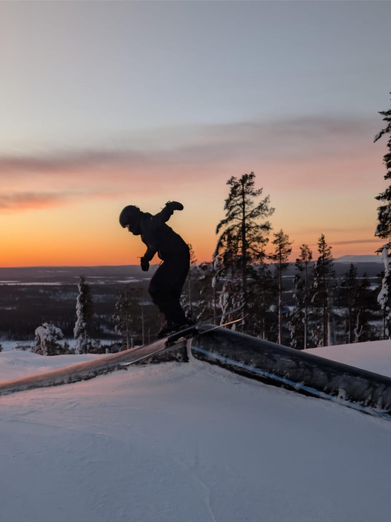 Levi in Winter